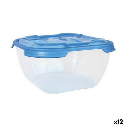 Tontarelli Nuvola Lunch Box Set 2 L Blue Square 2 Pieces (12 Units)