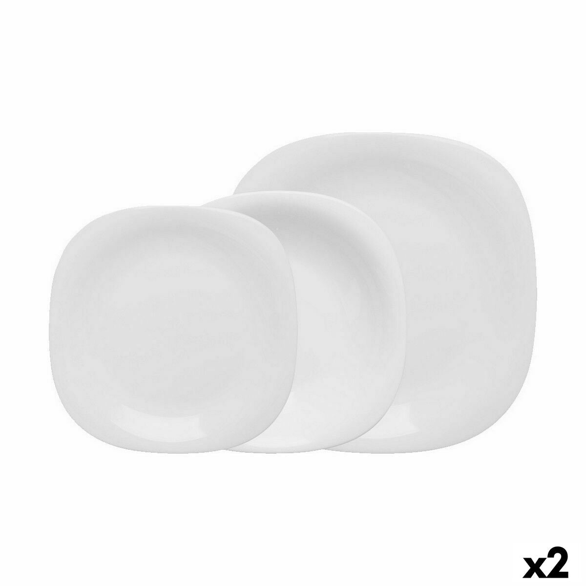 La Mediterránea Palau 18-Piece Dinnerware Set (2 Units)