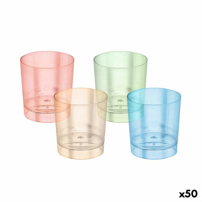 Set de Vasos de Chupito Algon Reutilizable 10 Piezas 35 ml (50 Unidades)