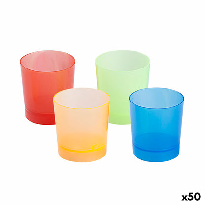 Set de Vasos de Chupito Algon Reutilizable 10 Piezas 35 ml (50 Unidades)