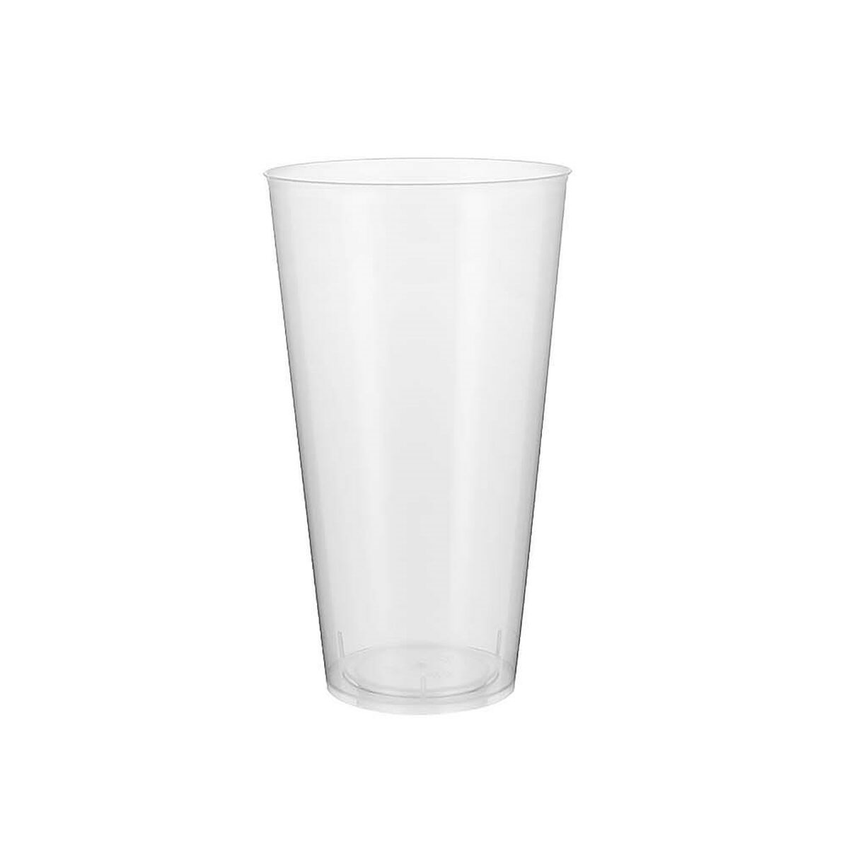 Set de vasos reutilizables Algon Plástico Transparente 4 Piezas 450 ml (64 Unidades)