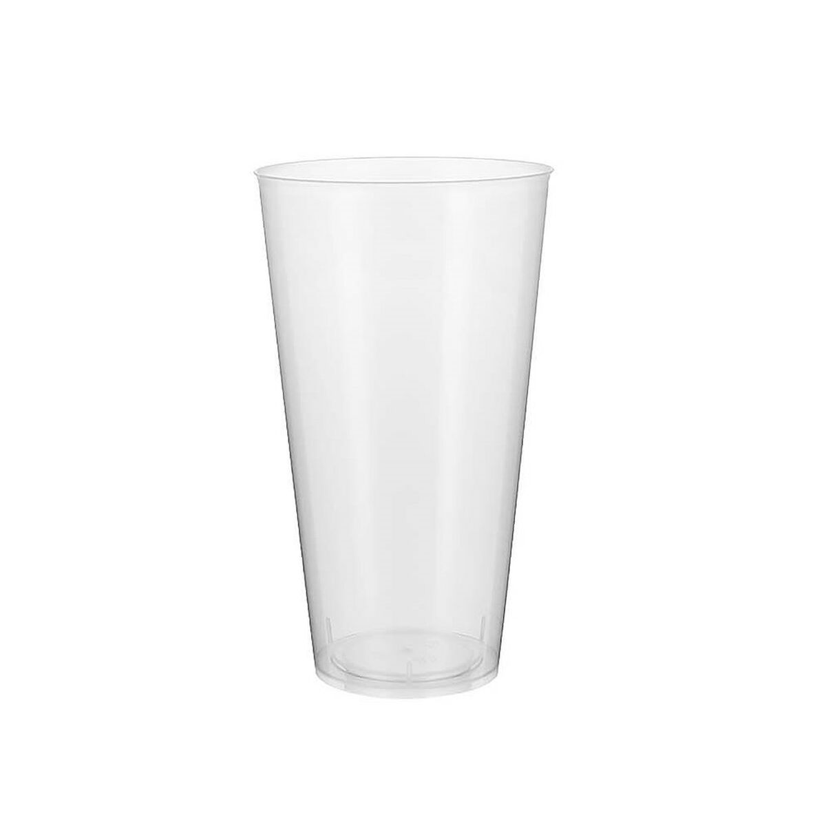 Set de vasos reutilizables Algon Plástico Transparente 10 Piezas 450 ml (32 unidades)