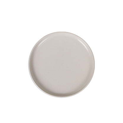 La Mediterránea Ivory Round Snack Tray Ø 25 x 2.6 cm (12 Units)