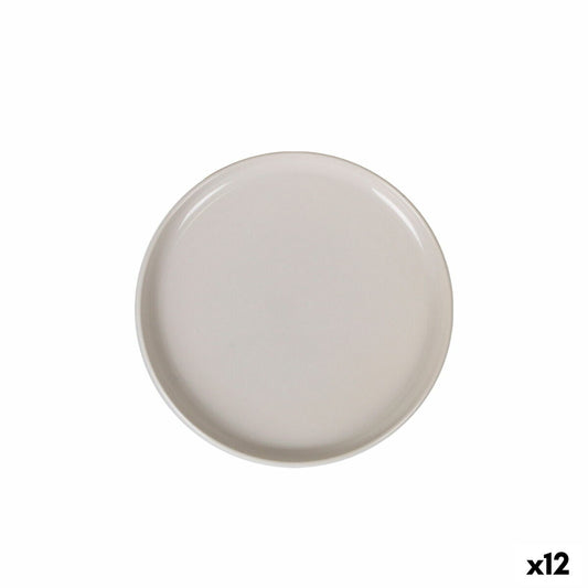 La Mediterránea Ivory Round Snack Tray Ø 25 x 2.6 cm (12 Units)