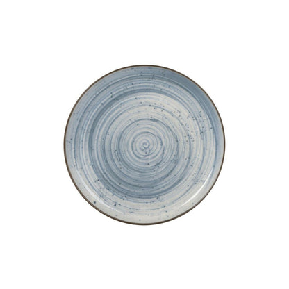 La Mediterránea Swirl Round Snack Tray Ø 25 x 2.6 cm (12 Units)