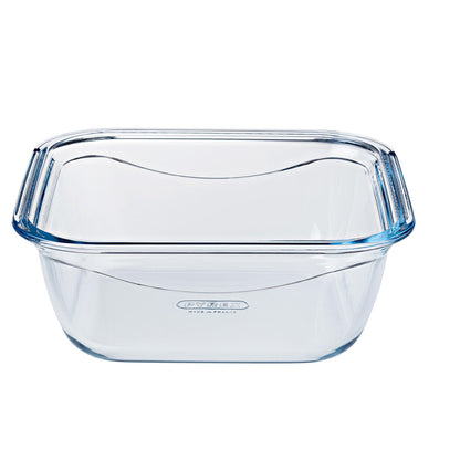 Pyrex Cook &amp; go Airtight Lunch Box 21 x 21 x 9 cm Blue 1.9 L Glass (6 Units)