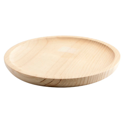 Plato Llano Quid Professional Pulpo Madera Ø 18 cm Pulpo (12 Unidades)