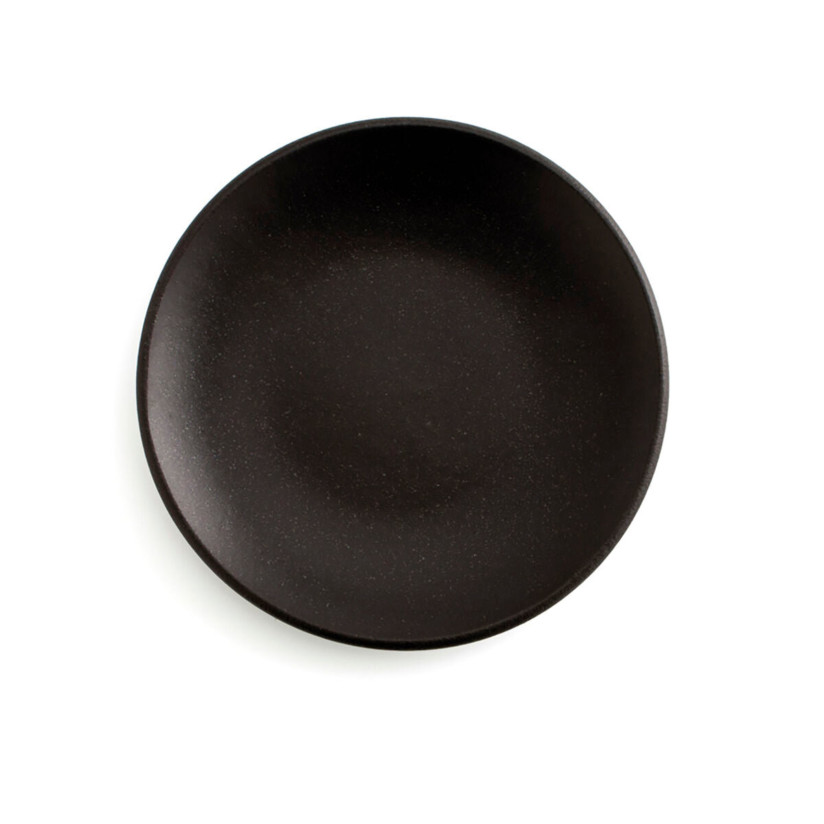 Anaflor Flat Plate Anaflor Black Clay Baked Clay Ø 29 cm Meat (8 Units)