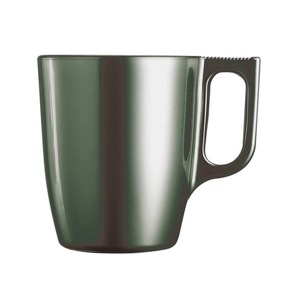 Taza Luminarc Flashy Verde Vidrio 250 ml (6 Unidades)