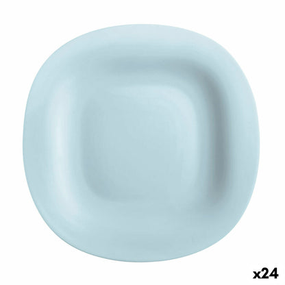 Luminarc Carine Paradise Blue Glass Flat Plate 27 cm (24 Units)