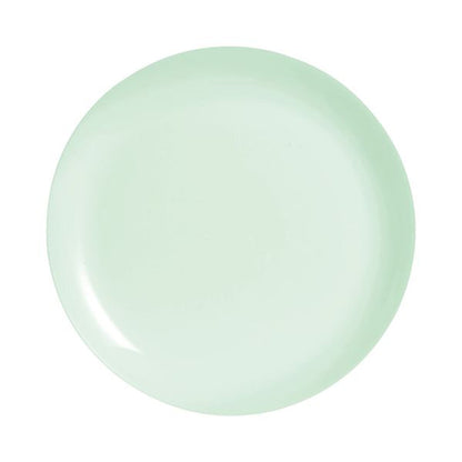 Luminarc Diwali Paradise Green Glass Dinner Plate 25 cm (24 Units)