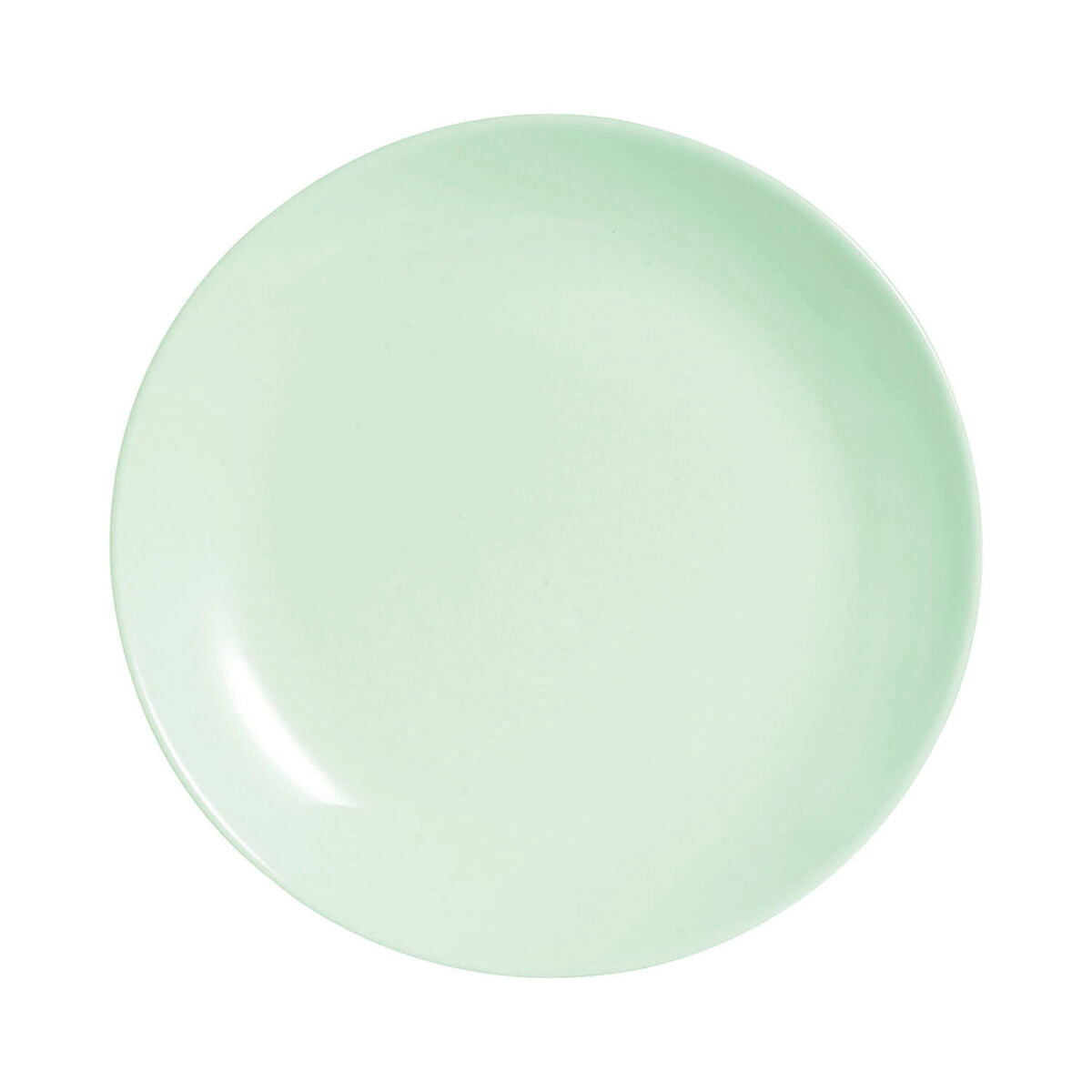 Plato de Postre Luminarc Diwali Paradise Verde Vidrio 19 cm (24 Unidades)