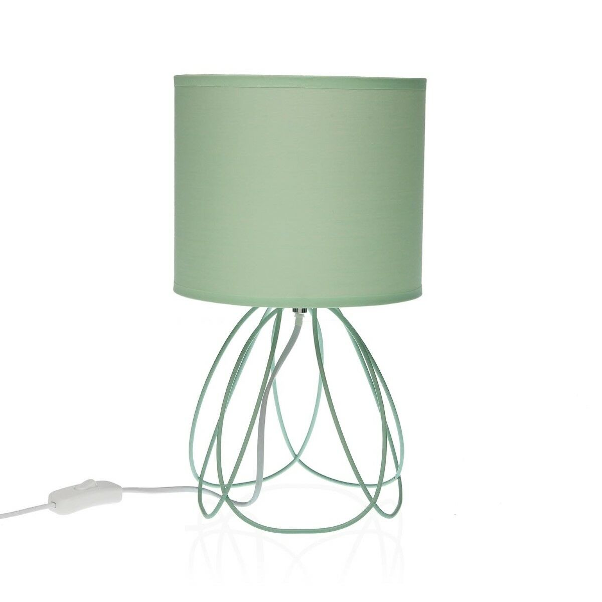 Versa Mila Green Table Lamp 20 x 36 cm Metal