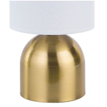 Versa Table Lamp Gold Metal 14 x 25 x 14 cm