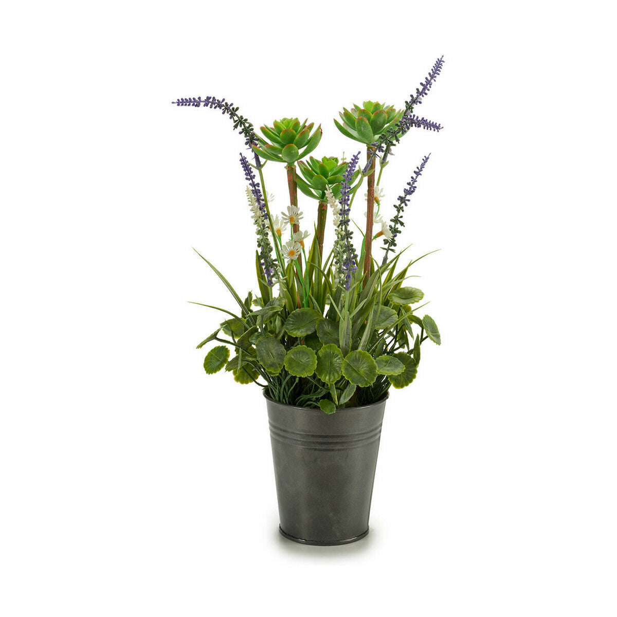 Planta Decorativa Lavanda Metal Plástico 13 x 40 x 13 cm (12 Unidades)