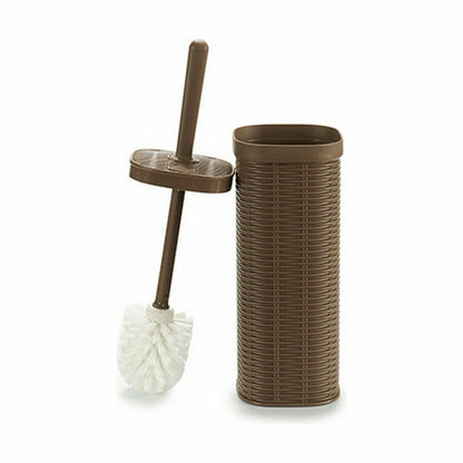 Stefanplast Elegance Beige Plastic Toilet Brush 11.5 x 40.5 x 11.5 cm (6 Units)