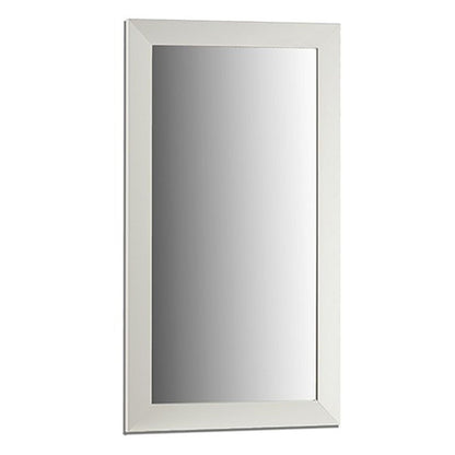 Wall Mirror White Wood Glass 64.3 x 84.5 x 1.5 cm (2 Units)