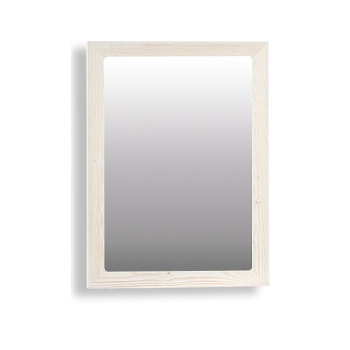 Canada Wall Mirror White 60 x 80 x 2 cm (2 Units)