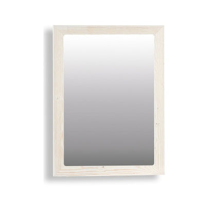 Espejo de pared Canada Blanco 60 x 80 x 2 cm (2 Unidades)