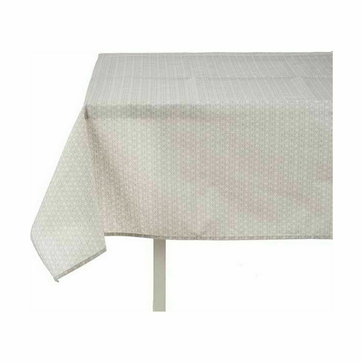 Stain-resistant Canvas Tablecloth Star 140 x 180 cm Grey (6 Units)