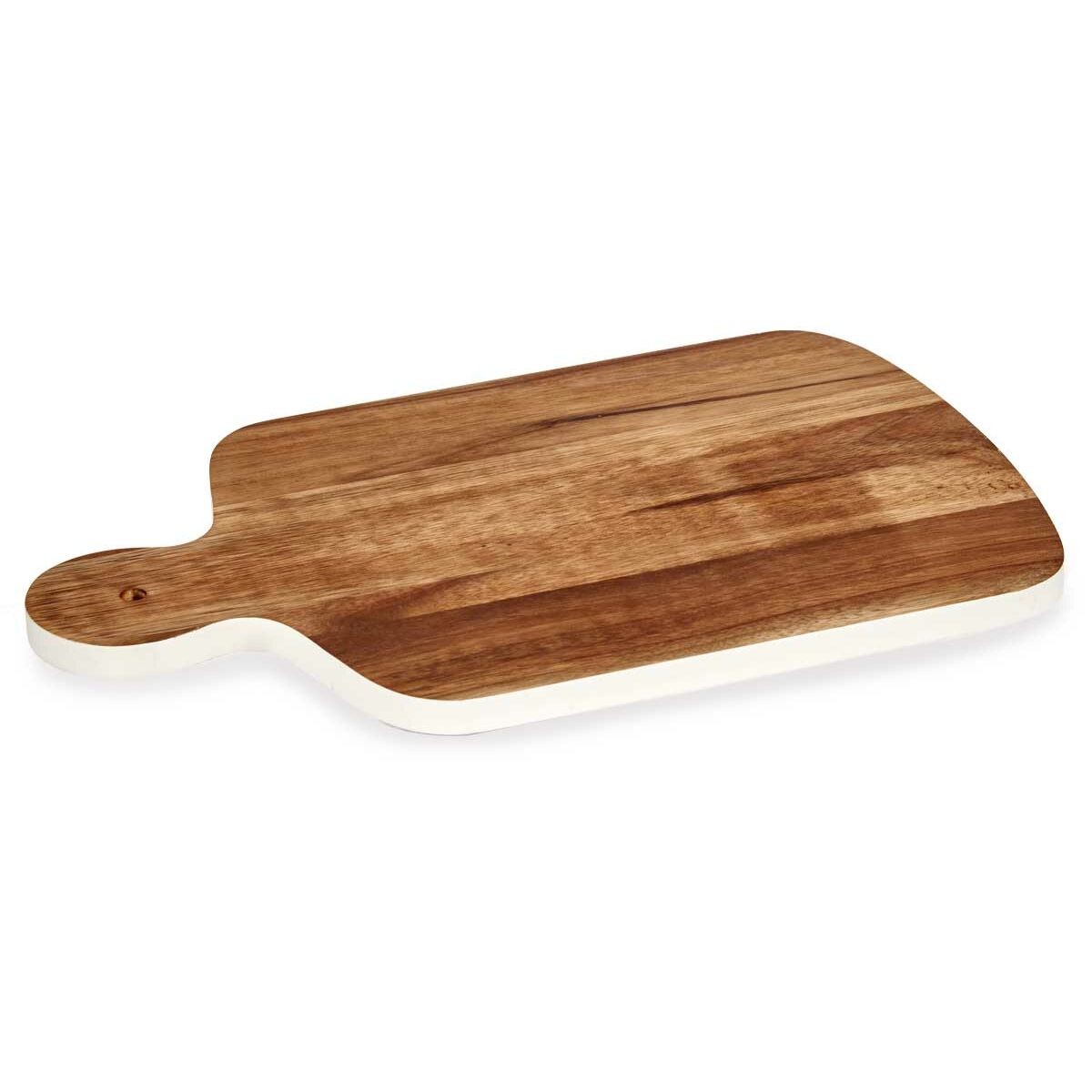 White Acacia Wood Cutting Board 25.7 x 1.5 x 40 cm (12 Pack)