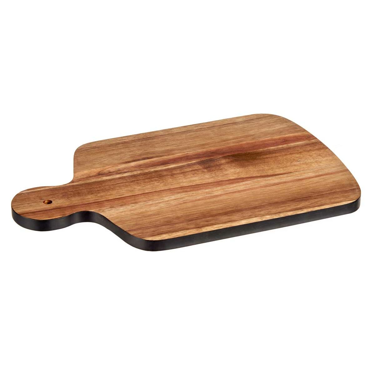 Black Acacia Wood Cutting Board 25.7 x 1.5 x 40 cm (12 Pack)