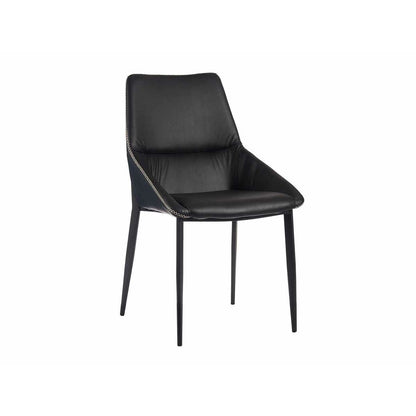 Sillón Trenzado Azul Negro Acero 50 x 87 x 61 cm (2 Unidades)