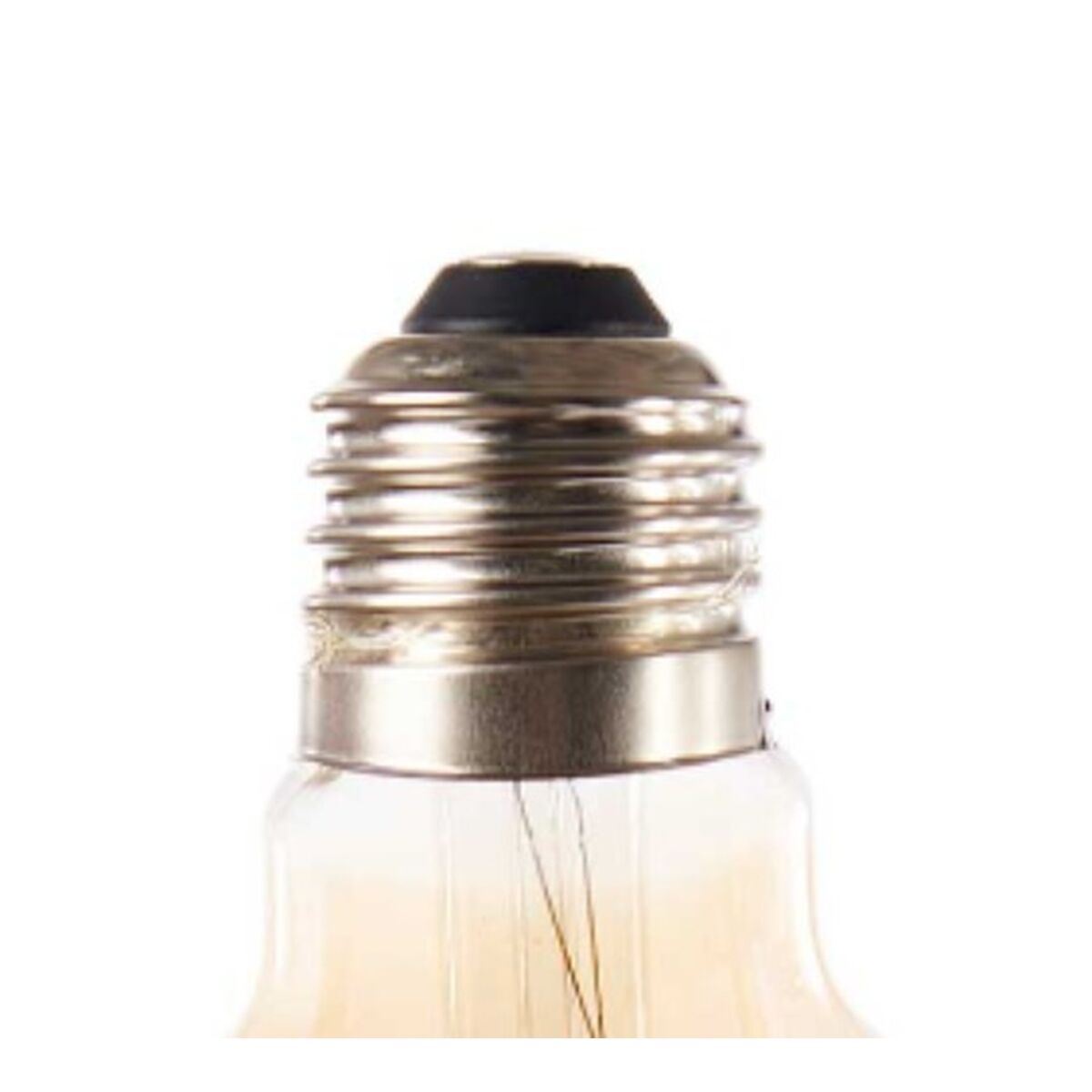 Bombilla LED E27 Vintage Transparente 4 W 8 x 12 x 8 cm (12 Unidades)