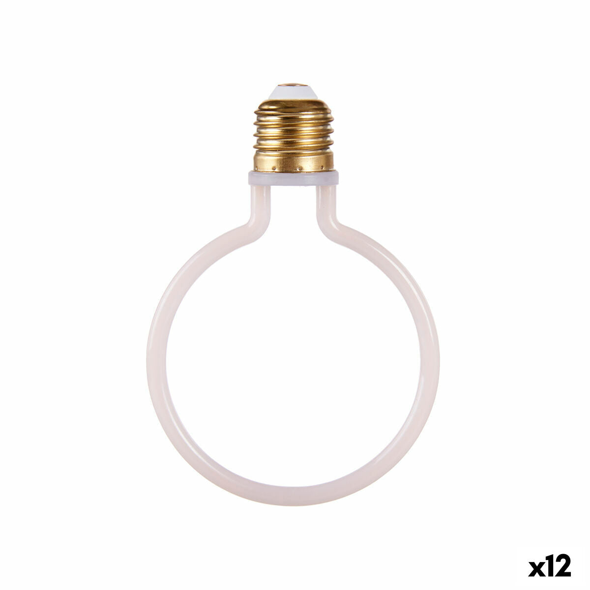 White LED Bulb 4 W E27 9.3 x 13.5 x 3 cm (2700 K) (12 Units)