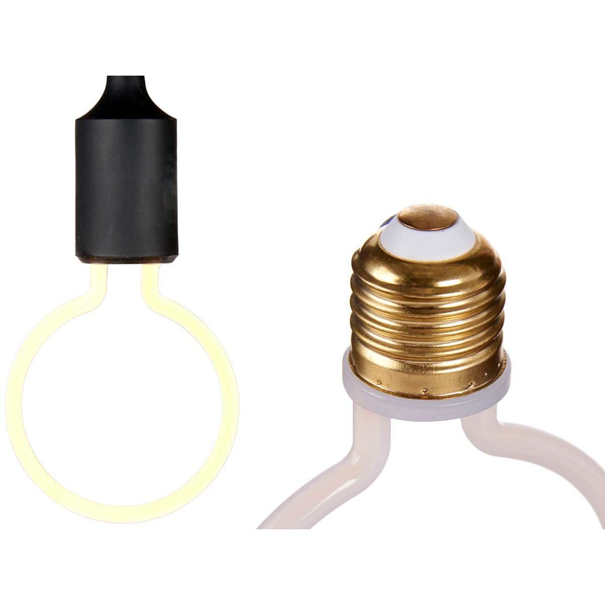 White LED Bulb 4 W E27 9.3 x 13.5 x 3 cm (2700 K) (12 Units)