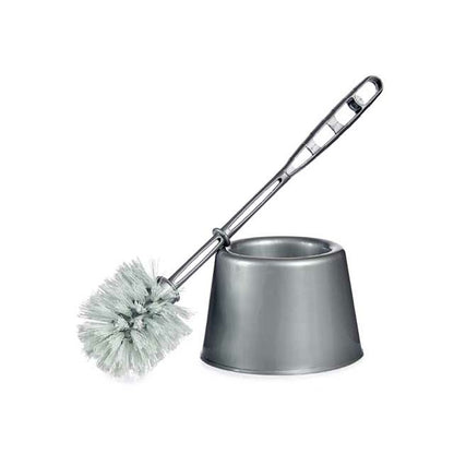 Silver Plastic Toilet Brush 13 x 36.5 x 13 cm (24 Units)