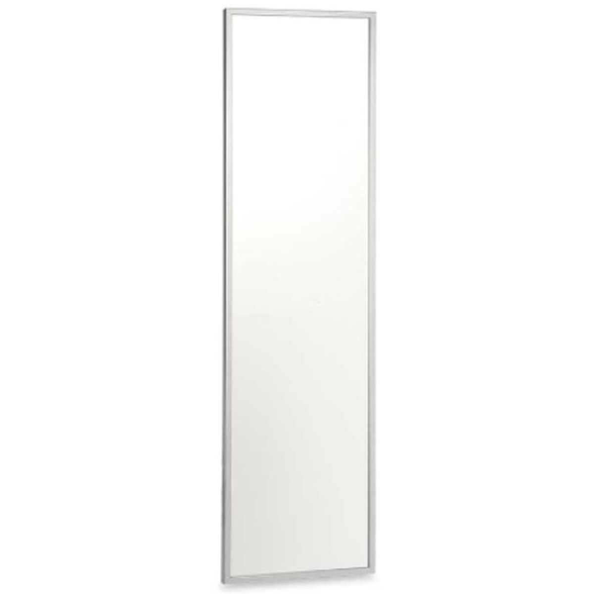 Silver MDF Wood Wall Mirror 40 x 142.5 x 3 cm (2 Units)