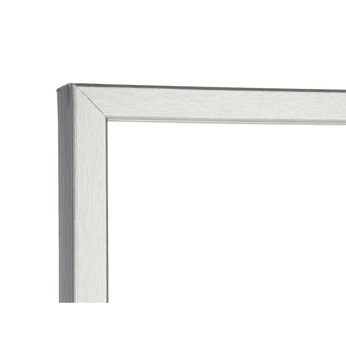 Silver MDF Wood Wall Mirror 40 x 142.5 x 3 cm (2 Units)