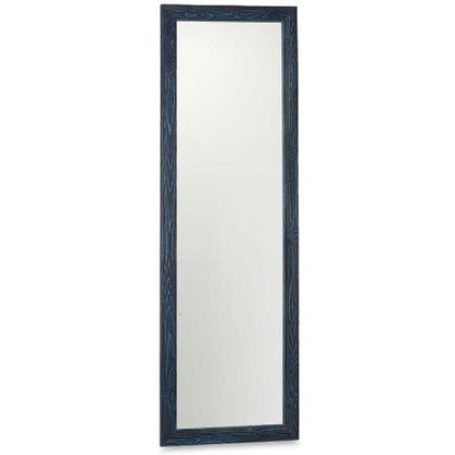 Wall Mirror Blue MDF Wood 48 x 150 x 2 cm (2 Units)