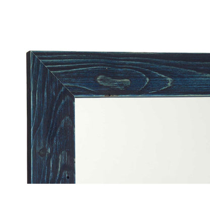 Wall Mirror Blue MDF Wood 48 x 150 x 2 cm (2 Units)