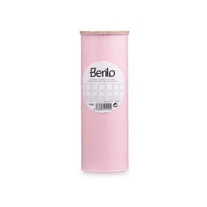 Escobilla para el Baño Rosa Metal Bambú Plástico 9,5 X 27 X 9,5 cm (6 Unidades)