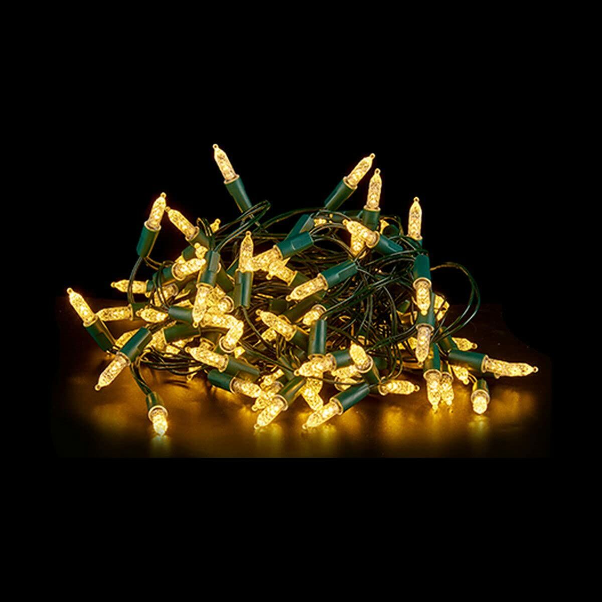 Yellow LED String Lights 900 x 10 x 2 cm (12 Units)