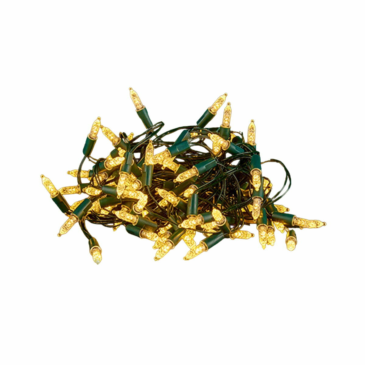 Yellow LED String Lights 900 x 10 x 2 cm (12 Units)