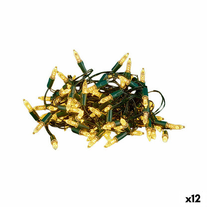 Yellow LED String Lights 900 x 10 x 2 cm (12 Units)