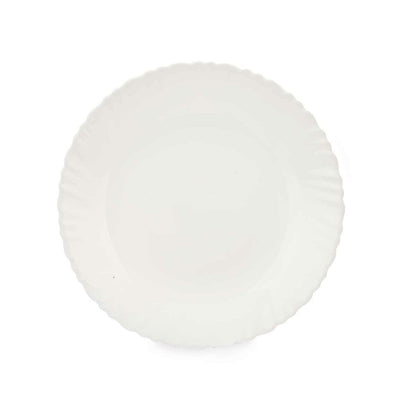 White Flat Plate 24 x 2 x 24 cm (24 Units)