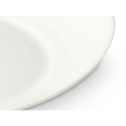 Plato Llano Blanco Vidrio 30,5 x 3 x 26 cm (18 Unidades)