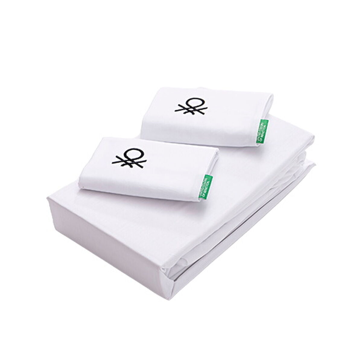 Benetton White Sheet Set 4 Pieces