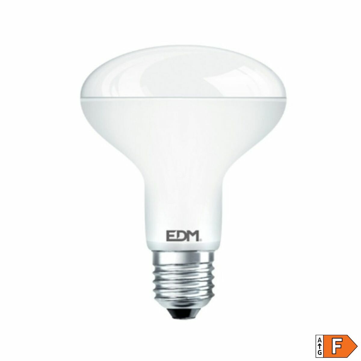 LED EDM Reflector Bulb F 12 W E27 1055 lm Ø 9 x 12 cm (3200 K)