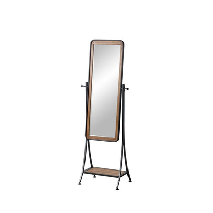 Natural Black Dressing Mirror 62 x 42 x 174 cm