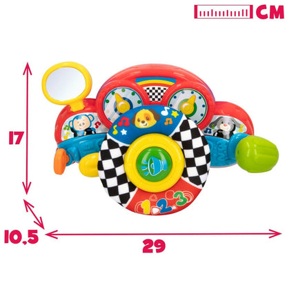 Volante para Carrito de Paseo Winfun 29 x 17 x 10,5 cm (4 Unidades)