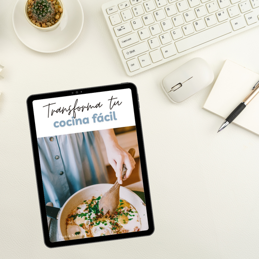 E-book "Transforma tu cocina fácil"