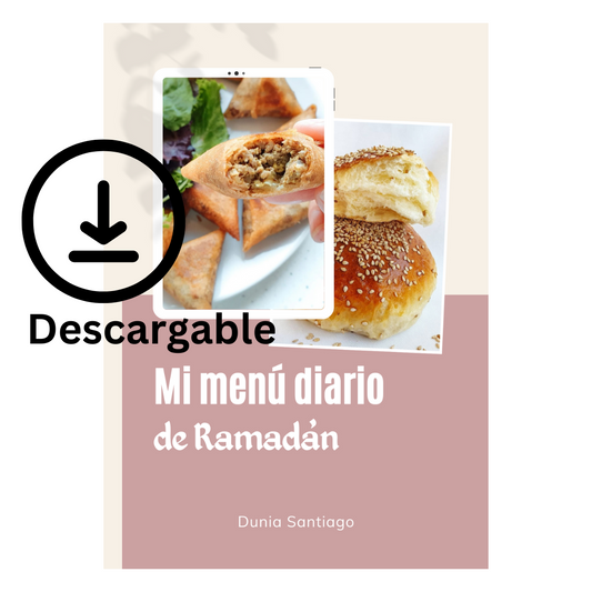Menú diario de Ramadán [DESCARGABLE]